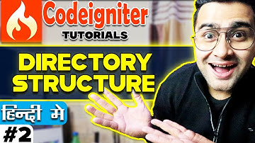Codeigniter Tutorial in Hindi (Directory Structure) | Part-2