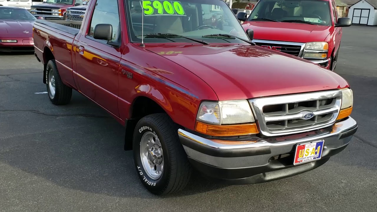 1998 Ford Ranger XLT Long Bed - YouTube