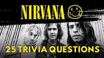 Nirvana Band Music Trivia Quiz 🎸 Test Your Knowledge! 25 Questions