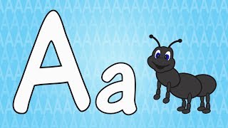 Letter A Song for Kids - Words that Start with A - Animals that Start with A