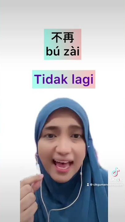 Mandarin: saya tidak mencintai kamu lagi.
