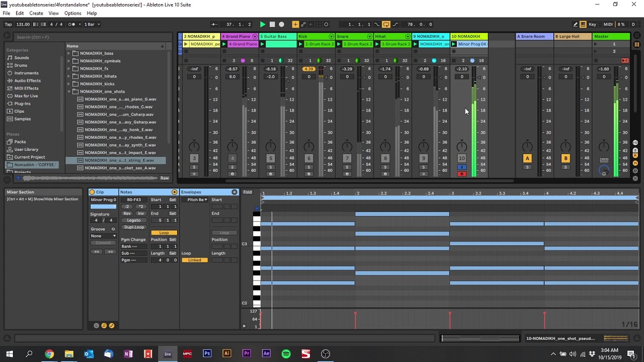 "ABLETON SCHOOL" (A Beginner's Guide to Live 10) // Episode 8: POLYPHONY