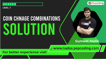 Coin Change Combination Problem Dynamic Programming Explained | Coin Change Minimum Number of Coins