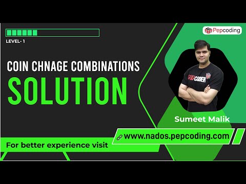 Coin Change Combination Problem Dynamic Programming Explained | Coin Change Minimum Number of Coins