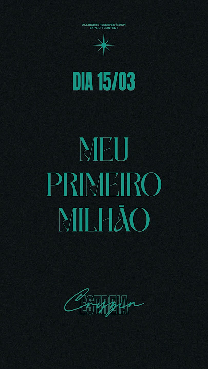 15/03 Meu primeiro milhão (Pai) 🔥 #cryzin #album #previa #lançamento #meuprimeiromilhao #cryzinpai