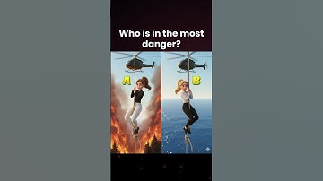 Who is in the most Danger? 😱🧐 #riddles #brainteasers #shorts