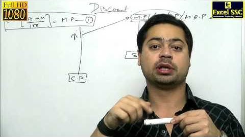 Excel SSC - SSC CGL Maths Tutorials - DEMO - Discount (Basics)