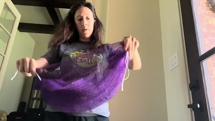 CORATED African Net Sponge | Authentic Exfoliating Shower Loofah for Daily Body Care