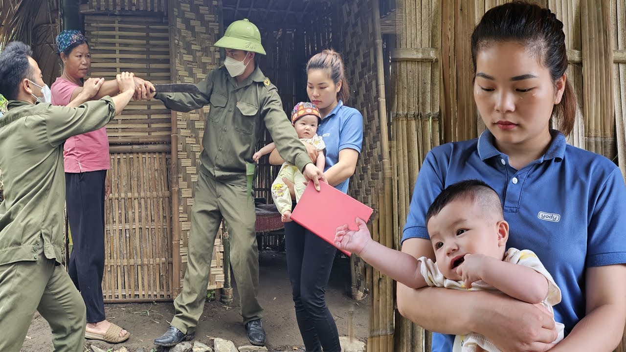 Single 17 year old girl picking plums - Mother-in-law came to torment her - reported to the police