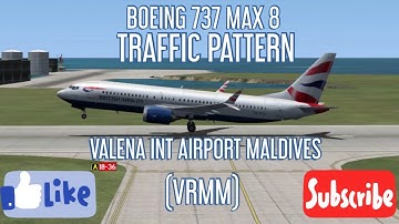 BOEING 737 MAX-8 TRAFFIC PATTERN | FSX