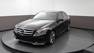 2016 Obsidian Black Metallic Mercedes-Benz E Cl