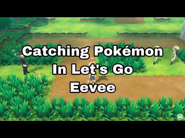 How To Catch Pokemon In Lets Go Eevee On Nintendo Switch Lite Youtube