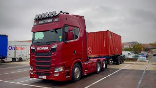 Truck Spotting UK - Cambridge Services A14 - #1  &#39;4K&#39;