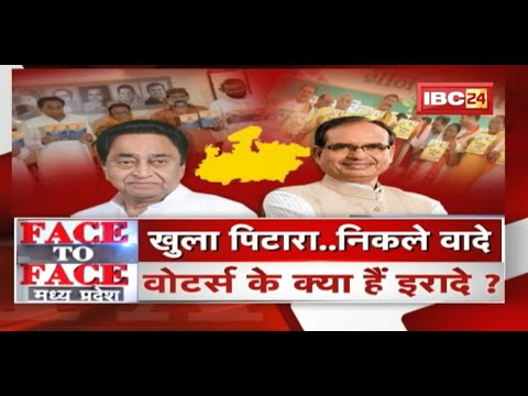 खुला पिटारा...निकले वादे | Voters के क्या हैं इरादे ? MP Politics | FACE to FACE Madhya Pradesh