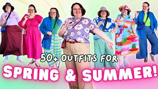 57 Spring & Summer Outfits! 🌈 Plus size + colorful outfit inspo from an Indyx Stylist!