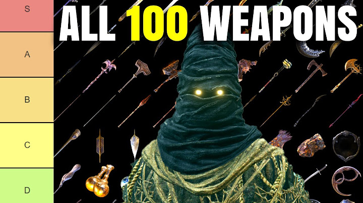 All 100 Elden Ring DLC Weapons Tier List! Patch 1.13 Shadow of the Erdtree