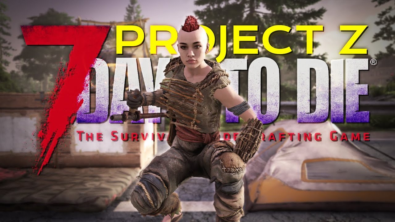 【7DTDMOD】新たな武器やボスゾンビを追加する”プロジェクトZ”の世界で生き残れ！「7 Days to Die ProjectZ」実況プレイ #1