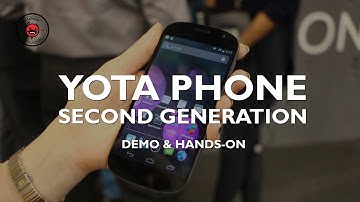 YotaPhone Second Generation: Demo And Hands On