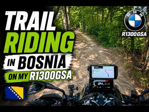 TRAIL RIDING IN BOSNIA ON MY R1300GSA