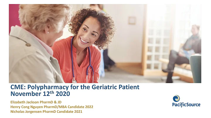 Polypharmacy for the Geriatric Patient