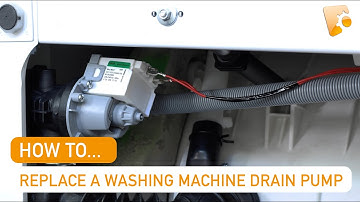 How to Replace a Hotpoint Washing Machine Universal Drain Pump