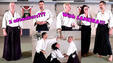 Jiyu waza with 2 attackers - 自由技 - Aikido Virtual Dojo