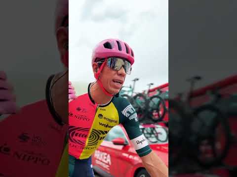 Video: Rigoberto Uran: 'Ko ne dosežeš rezultatov, je edina stvar, ki jo lahko narediš, počakati in nadaljevati z delom