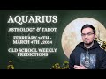 Aquarius February 26th - March 4th 2024 Weekly Astrology &amp; Tarot Old School General Predictions