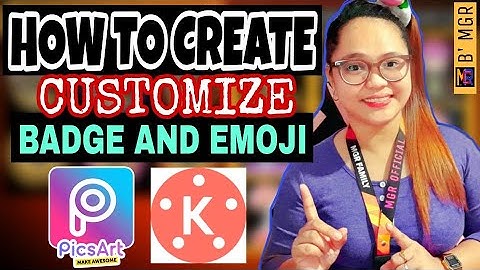 HOW TO CREATE CUSTOMIZE BADGE AND EMOJI FOR CHANNEL MEMBERSHIP | USING PICSART AND KINEMASTER APP📲