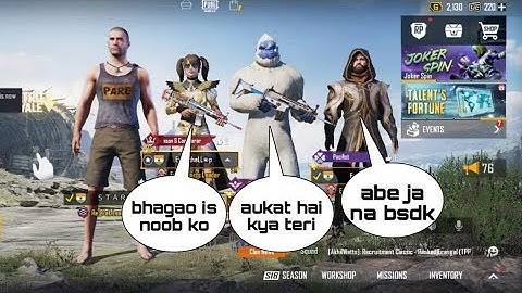 😡 Random Rich players call me noob and I challenge them for 1v3 tdm | Starop | Pubg Mobile | 😼💥