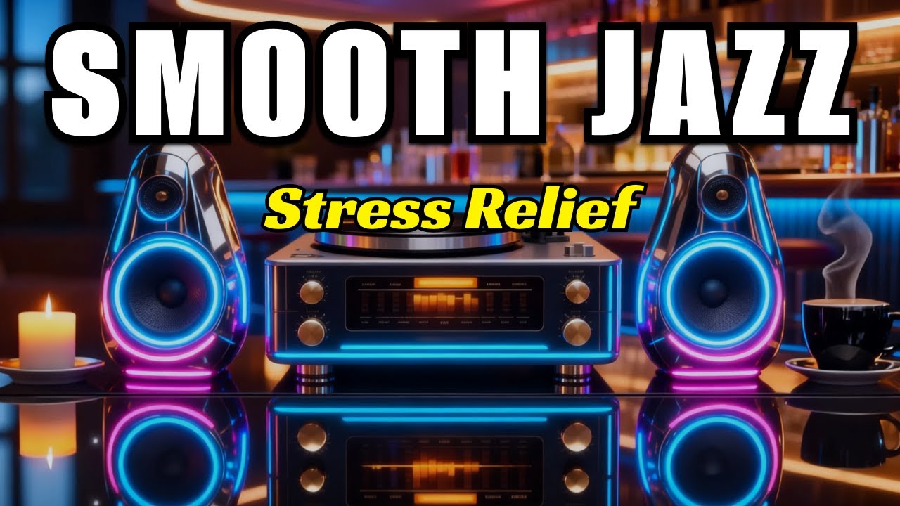Smooth Jazz & Soul R&B instrumental – Smooth Sax & Guitar for Stress Relief 