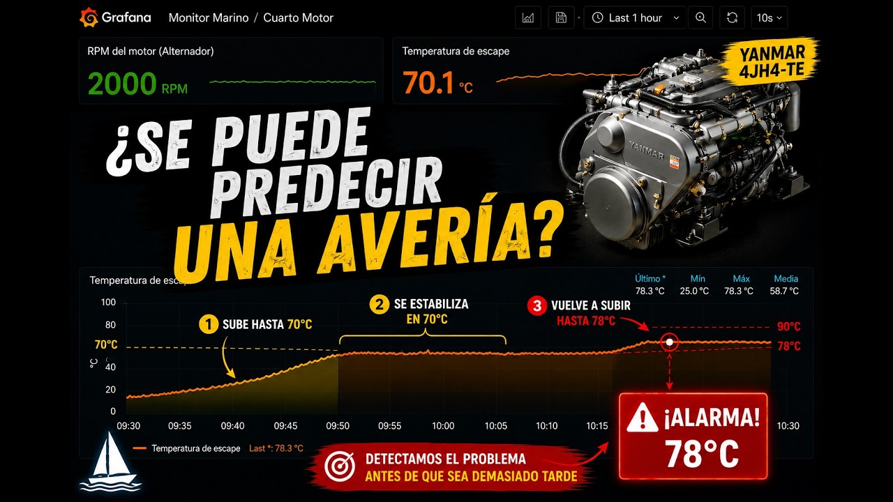 ⁣Cómo diseñé un sistema que detecta averías antes que el propio motor