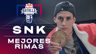 MEJORES RIMAS de SNK | Red Bull Internacional 2020