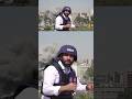 Syrian TV journalists are sent running for cover during live broadcast