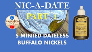 NICADATE Buffalo Nickels with a visible mint marks / Key Dates Found!.