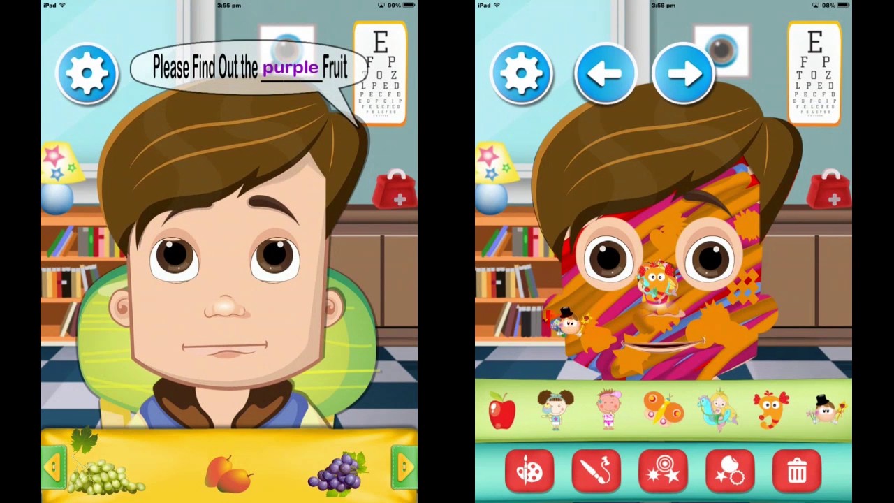 Cute Kids Eye Clinic eye clinic game, eye surgery games by Gameimax