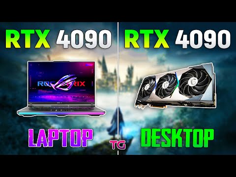 RTX 4090 Laptop vs RTX 4090 Desktop - Test in 9 Games