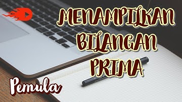 Menampilkan bilangan prima menggunakan Java netbeans