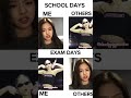me during school days 🆚exam days #remix #music #song #mario #spedup #kpop #blackpink