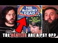 Paul mccartney is dead and the government made the beatles  awful music podcast clips