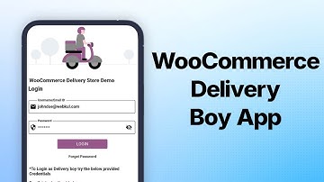 WooCommerce  Delivery Boy App - Mobile App Workflow