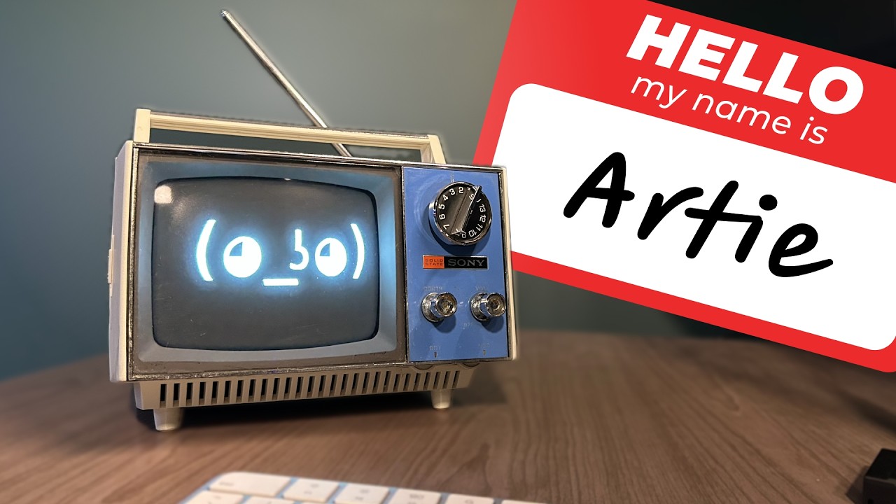 Turning a thrift store TV into an AI assistant (with JavaScript)