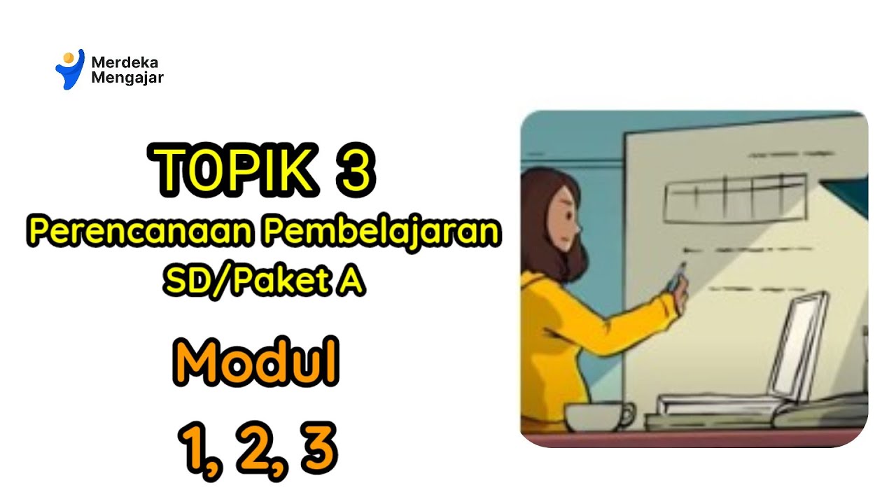 Jawaban Post Test Topik 3 Perencanaan Pembelajaran SD/Paket A