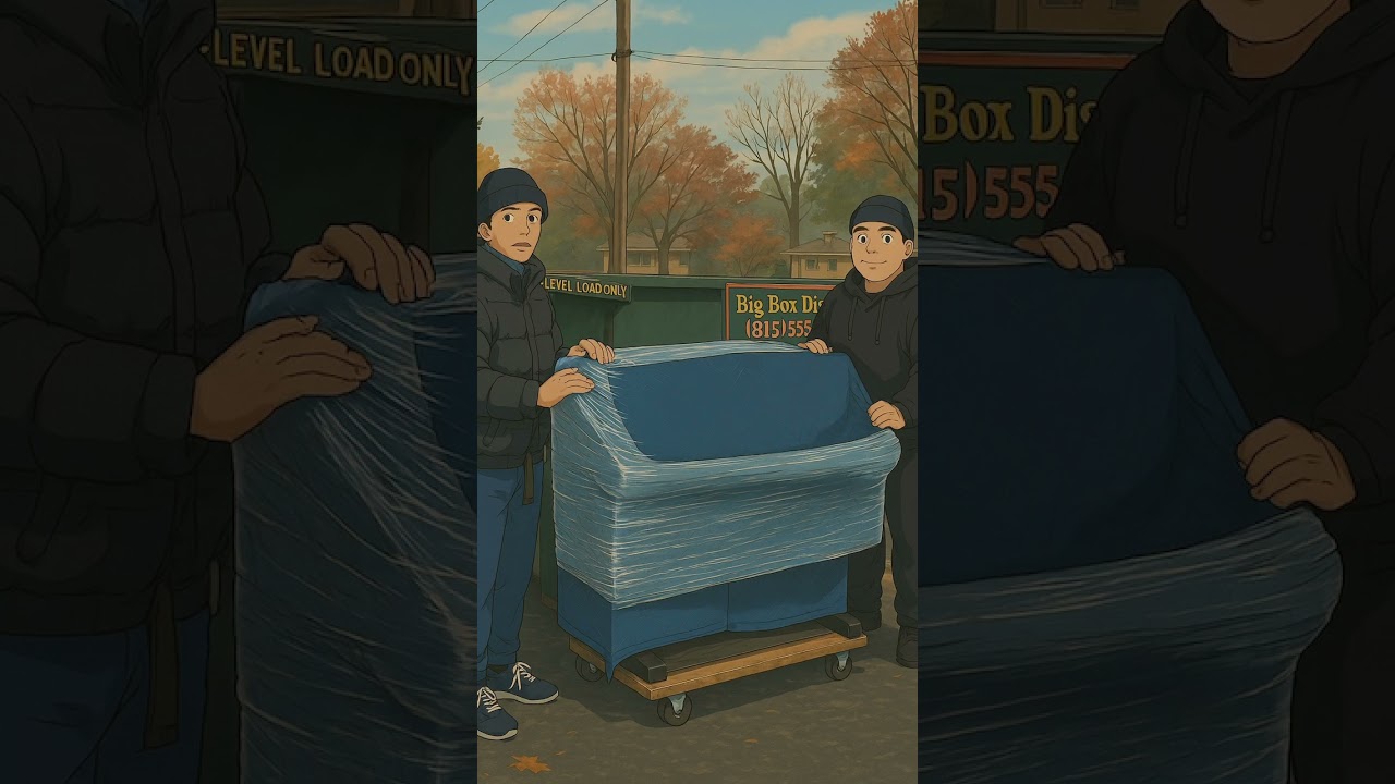 Dos Manos Moving but Ghibli Style 