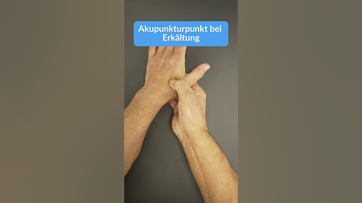 Du bist erkältet? Probier folgenden Akupressur-Punkt zur Unterstützung ✅ #erkältung #tcm #shorts
