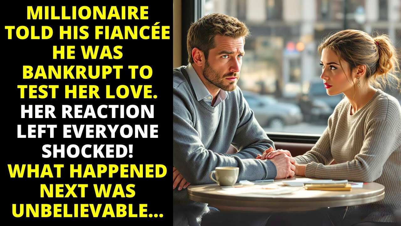 MILLIONAIRE TESTS FIANCÉE'S LOVE BY FAKING BANKRUPTCY. HER RESPONSE SHOCKED EVERYONE!