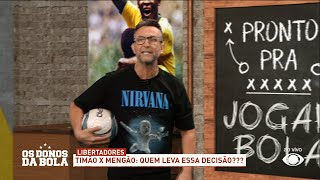 Craque Neto lança a aposta: Corinthians passa do Flamengo na Libertadores