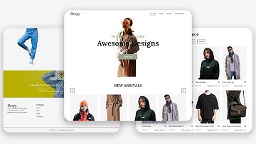 Responsive Clothing Website using HTML, CSS & JavaScript