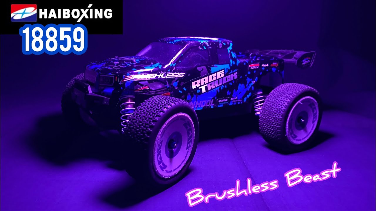 HBX haiboxing 18859 希少　爆速です。ブラシレスカスタム Amazon.com: HAIBOXING 1:18 Scale All Terrain RC Car 18859, 36 KPH