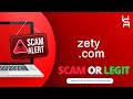 Zety reviews   zetycom reviews  scam alert zetycom  zetycom review